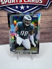 2025 Topps Chrome Future Stars Refractor Jalen Carter Eagles #FS-25