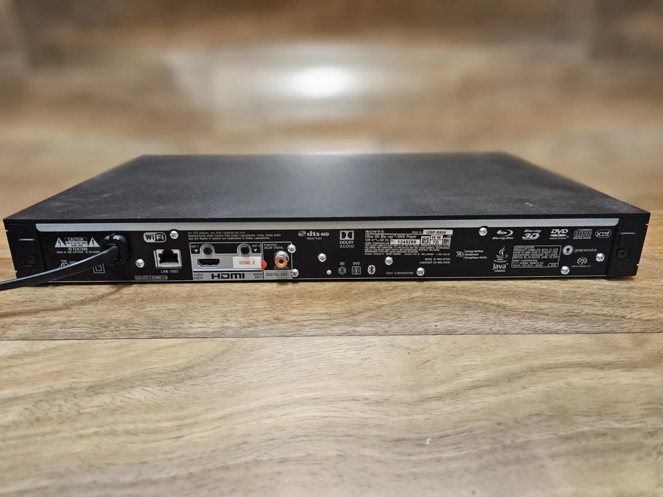 Sony UBP-X800 4K Ultra HD Blu-ray - Audio de alta resolución, HDR, sin control remoto - Funciona muy bien Foto 4 de 4