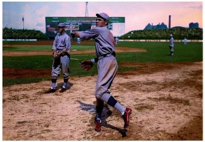 Babe Ruth-HAND NEEDS HELP  Colorized 8x10 Print-FREE SHIPPING