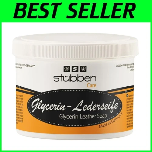 All-in-One Stubben Glycerin Saddle Soap 15.9 oz - Quick & Effective Cleaning