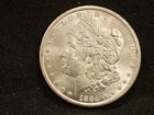 1884-CC $1 Morgan Dollar CARSON CITY 90% Silver US Coin - BU