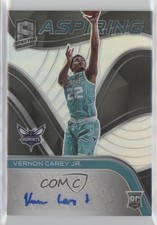 2020-21 Panini Spectra Aspiring Auto 1/49 Vernon Carey Jr #ASP-VCJ Auto 0b3