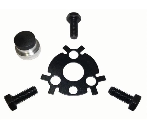Moroso 60461; Solid Thrust Button w/ Lock Plate, .660 in. for Chevy 4.3L V6, SBC