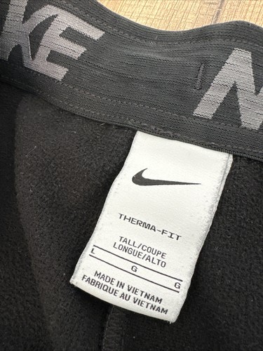 Nike Jogginghose Herren schwarz große hohe Taschen SCHNÄPPCHEN Thermafit - Bild 3 von 10