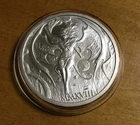 2018 - Temptation Of The Succubus 2 oz .999 Fine Silver Capsule & COA