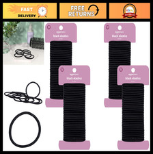 No Damage Elastic Hair Ties - Snag-Free Ponytail Holders for All Hair Types, 32