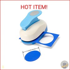 1 Inch Circle Punch 25.4mm Circular Cutter Tool Circle Hole Punch Handmade Paper