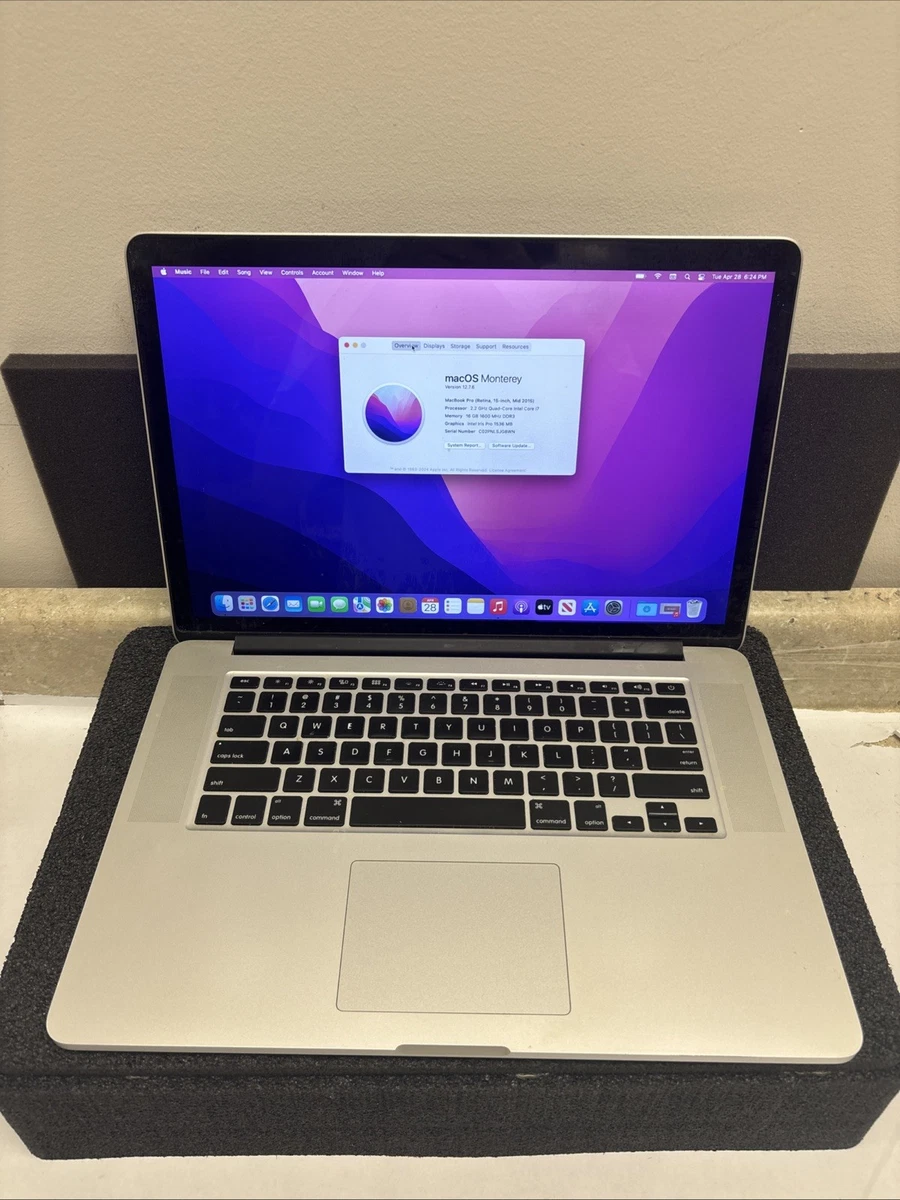 Ноутбуки 2015 Apple MacBook Pro 15,4 дюйма - огромный выбор по