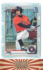Jeremy Pena #BCP-61 Prices | 2020 Bowman Chrome Prospects