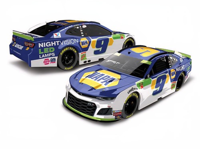 #ad 2019 #9 Chase Elliott NAPA NightVision Chevrolet Camaro ZL1 1:24 Diecast Lionel $134.99
