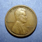 1924-S Lincoln Cent  VF