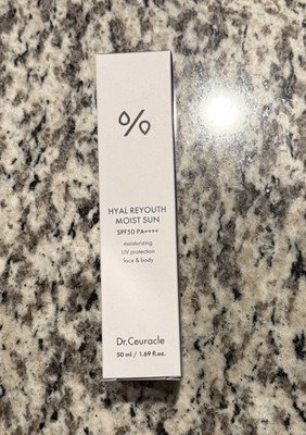 Dr. Ceuracle Hyal Reyouth Moist Sun SPF50+ - 1.69 Fl Oz NIB