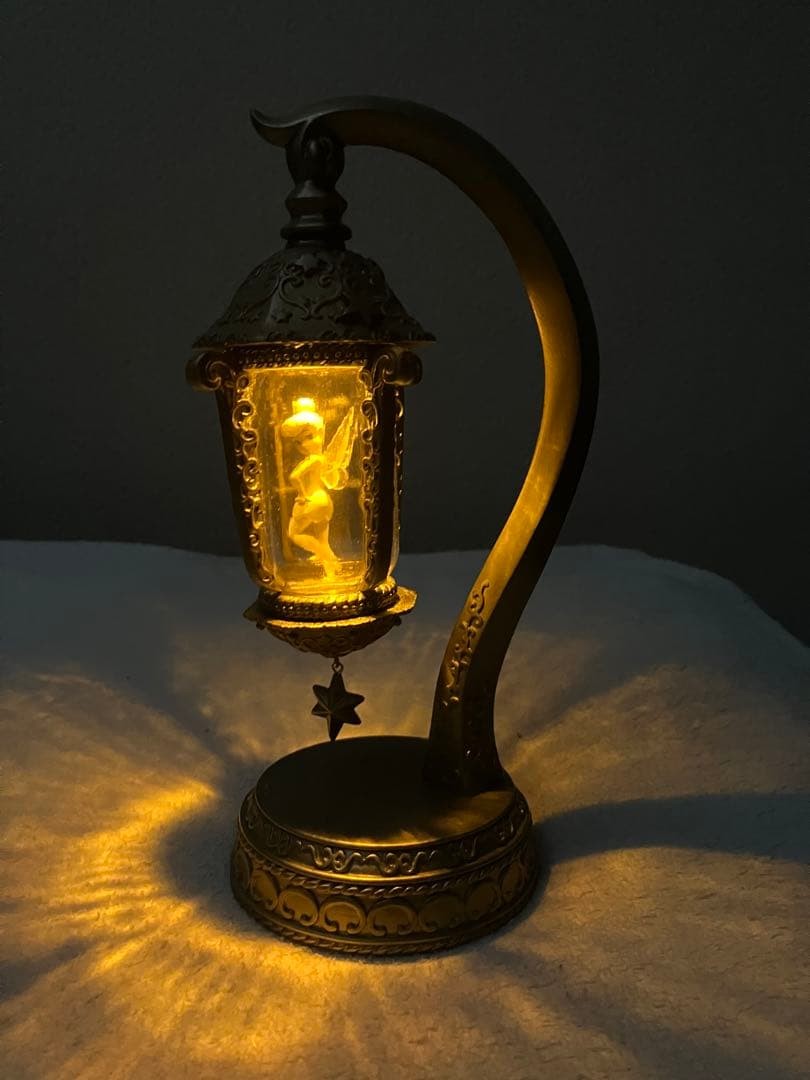 Disney Store Japan Original Tinker Bell LED Lamp Light Peter Pan
