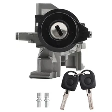 Ignition Switch With Lock Key For VW Golf EOS Jetta Rabbit Audi TT A3 04-2013