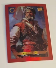 2025 Pieces of the Past Pirates Edition Diogo Cao 3/50 Red Version  Card #636