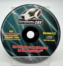 GameShark CDX Video Game Enhancer (Sony Playstation 1 PS1) Version 3.3 DISC ONLY