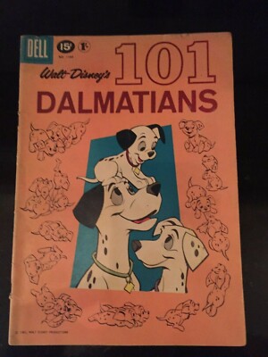 101 DALMATIANS Walt Disney (Dell) Four Color comic #1183. Scarce Fine (6) 1961!
