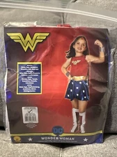 Rubies Costumes Wonder Woman Child Dress Outfit Size Large 12/14 - NEW #35