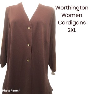 worthington cardigan coat