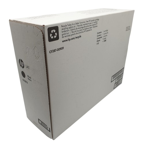 HP 87X Black Toner CF287X Genuine Original Laserjet (1 Cartridge from Twin pack) - Picture 5 of 14