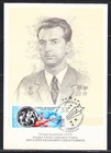 Soviet Russia 1977 space maxi card astronaut V.Sevastyanov