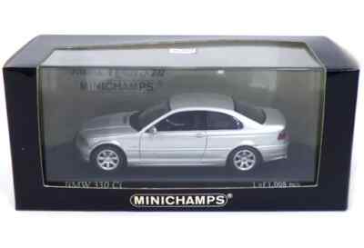 1/43 BMW 330 Ci Coupe Silver 431028325 Minicar | eBay