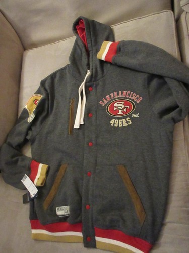 San Francisco 49ers Carl Banks Reversible Jacket New WT - Picture 9 of 15