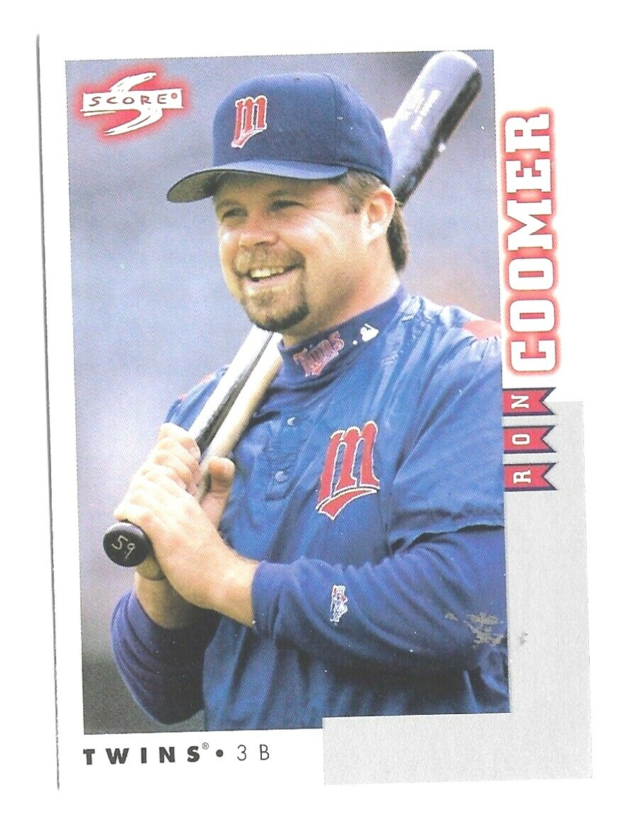 1998 Score Ron Coomer RT53 Minnesota Twins Baseball Card Vintage