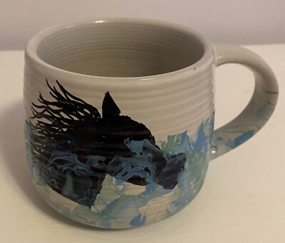 MUG WITH HORSE HEAD DESIGN by BETTER HOME & GARDENS  #12942