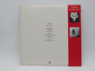 Toto Turn Back 25AP2000 W/Obi Vinyl JPN LP S1171 | eBay