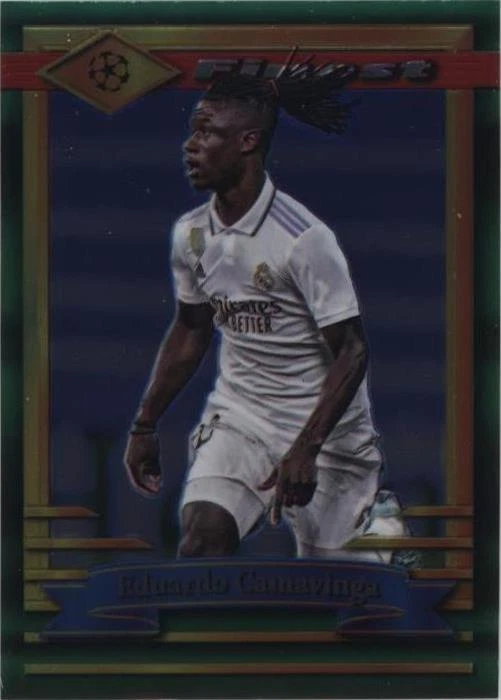 2022-23 Topps Finest Flashbacks UEFA Eduardo Camavinga #46 - 1 of 1