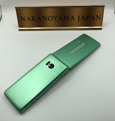 SHARP AQUOS Keitai 3 805SH 806SH Android Flip Phone Green Unlocked