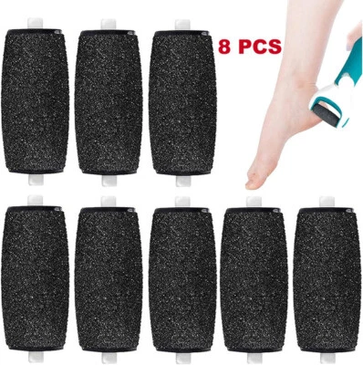 8X Foot Hard Skin Remover Extra Coarse for Scholl Velvet Smooth Refill Rollers