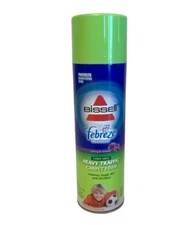 NEW Bissell HEAVY TRAFFIC Carpet Cleaning Cleaner Foam w/ Febreze Freshness 22oz