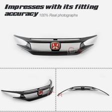 Fiberglass Front Grilles With Mesh For FK7 Convert To FK8 Modified Body Kit