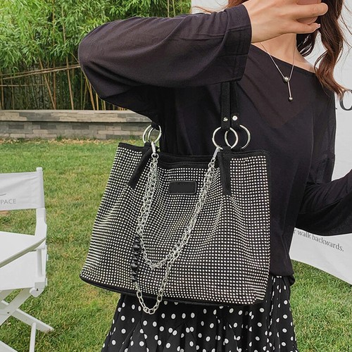Bucket Bag Damen Schultertasche Trendy Achseltasche Handtasche Geldbeutel Bolsa - Bild 8 von 19