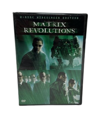 The Matrix Revolutions 2 Disc DVD Full Screen Edition Factory Sealed Sci Fi