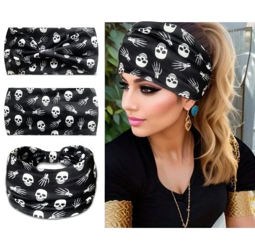 Skull Hairband – Statement Headpiece, Trendy Hair Accessories for Women