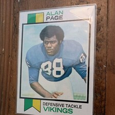 1973 Topps - #30 ALAN PAGE 🏈 HOF *** EX ***
