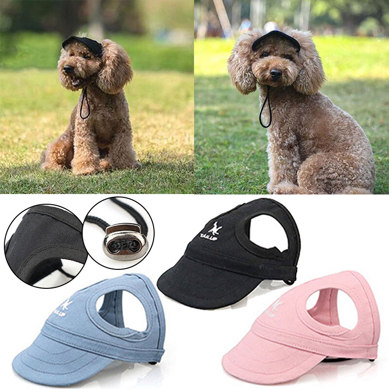 Pet Dog Hat Baseball Cap Travel Sports Sun Hats For Puppy Large