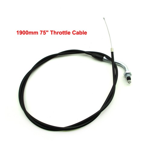 75" Throttle Cable For 33 43 49cc Gas Scooter GoPed 50 60 80cc Motorized Bicycle - Picture 2 of 8
