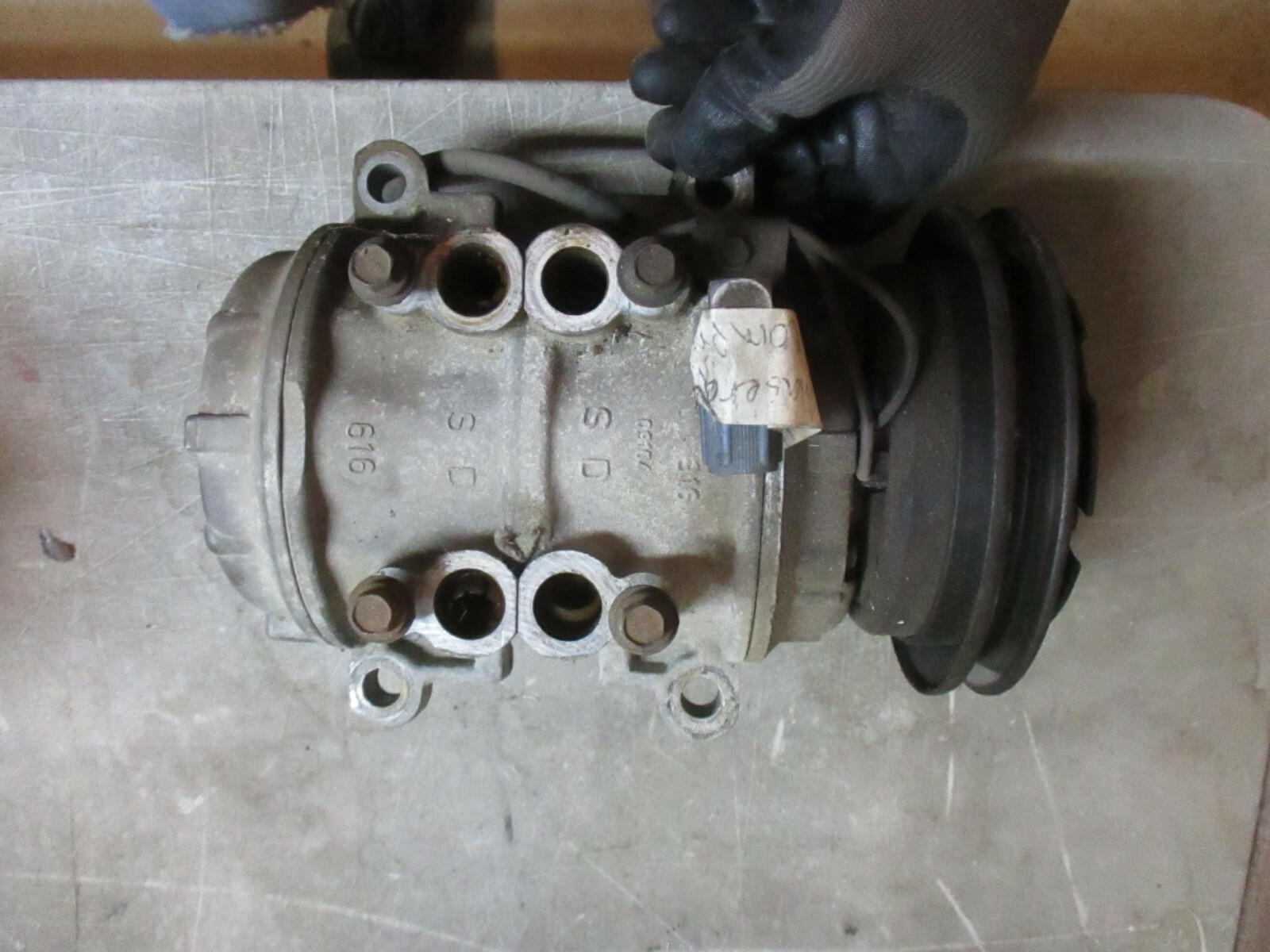 AC Compressor 2.2 4CYL Chrysler Maserati TC 89 90 91 Low Mileage