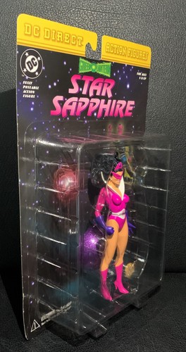 Green Lantern Action Figur Star Sapphire DC Direct NEU OVP MISB Carol Ferris - Picture 2 of 6