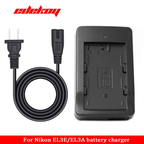 MH-18 Battery Charger For Nikon EN-EL3 EN-EL3E EL-3A D50 D70 D100 D80 D90 MH-18a