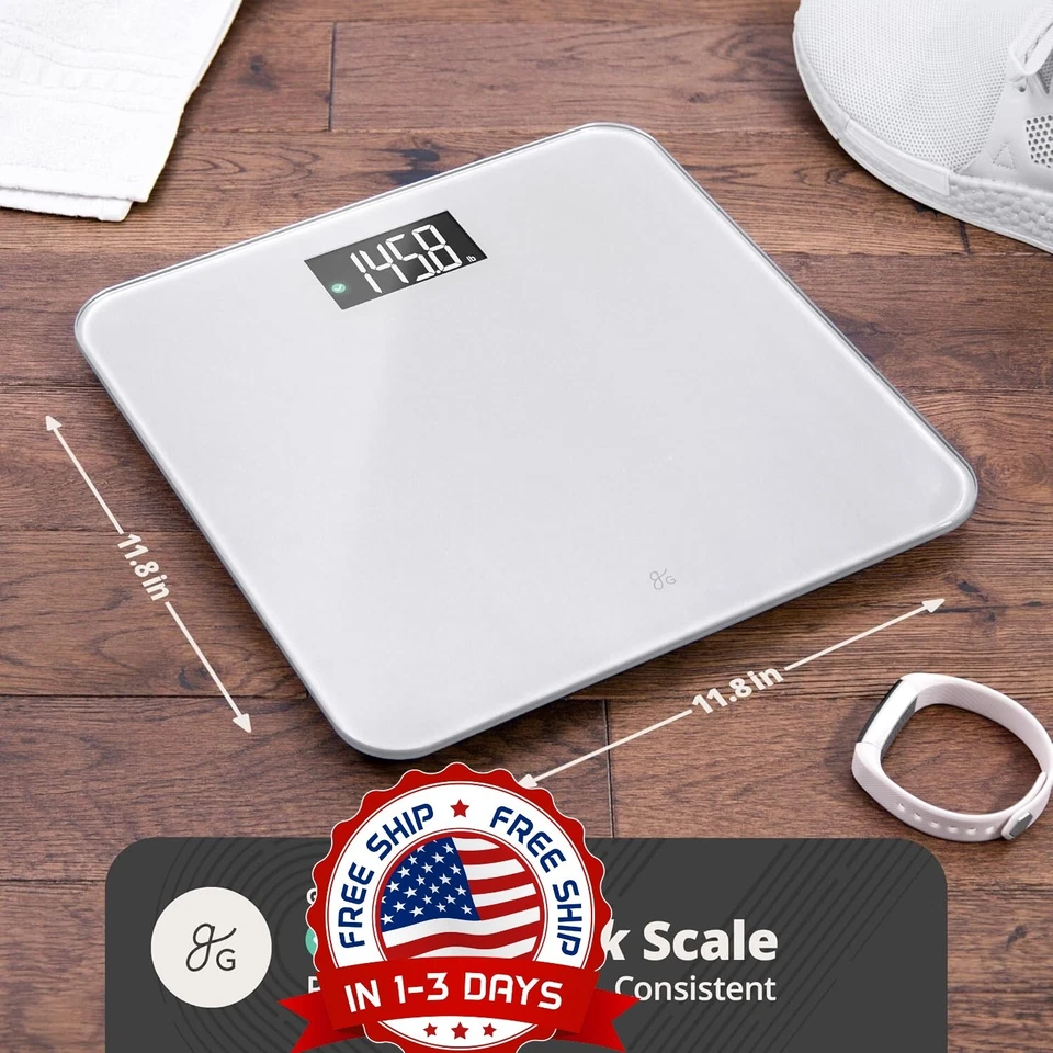 Pesas Digitales Bascula Digital Balanza De Peso Corporal Para Personas NUEVO US Foto 3 de 4
