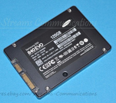 Samsung SSD 840 EVO 120GB Solid State Drive for TOSHIBA HP Sony Lenovo Laptops