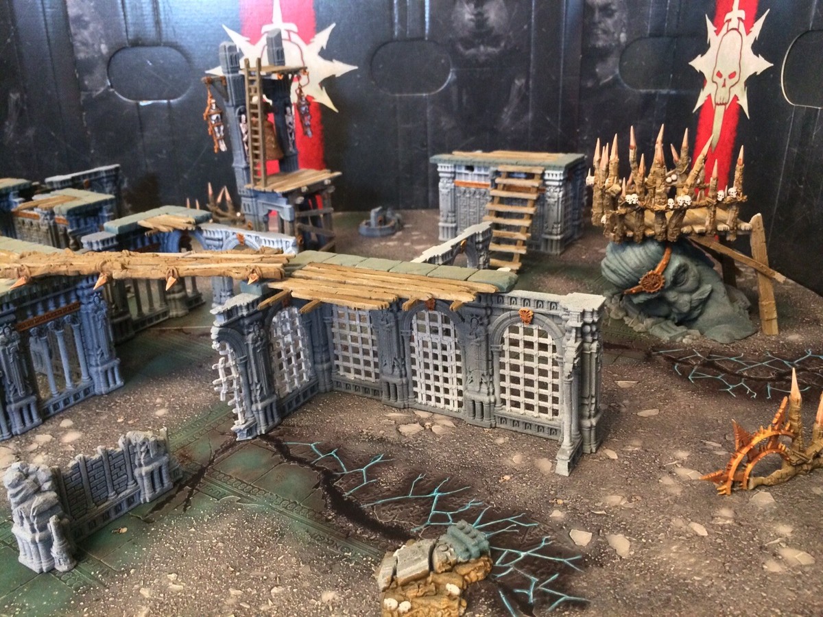 WARCRY Painted COMMISSION Starter Set Terrain AOS Age Sigmar