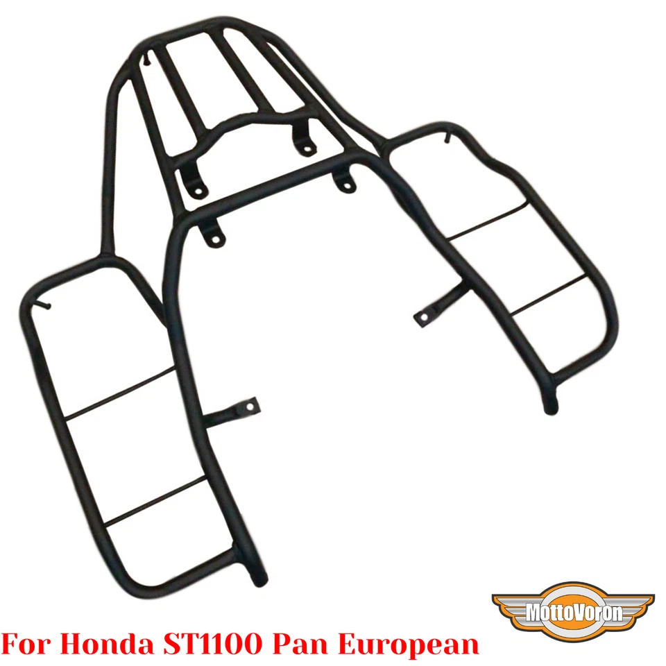Para Honda ST1100 Portaequipajes Trasero Doble para Maletas Sistema Pan European ST Foto 2 de 4