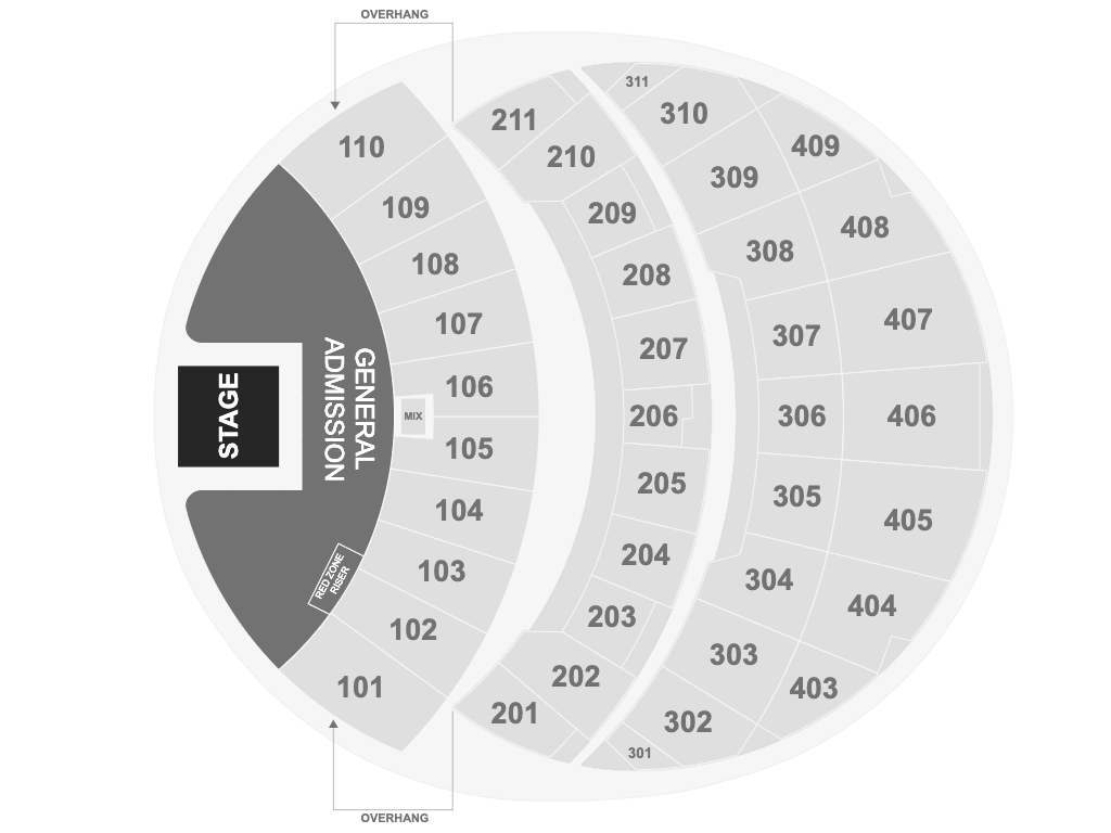 Square Garden U2 Seating Chart