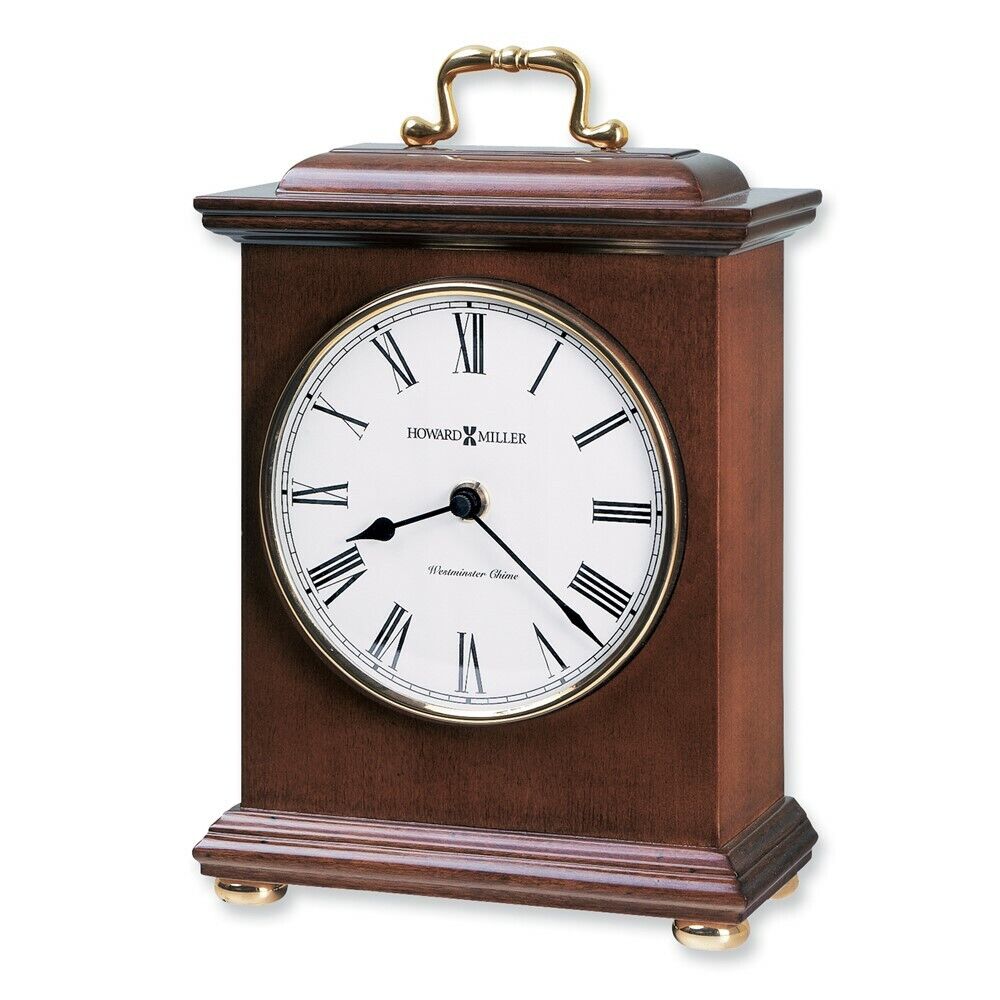 Howard Miller Tara Cherry Finish Quartz Mantel Clock